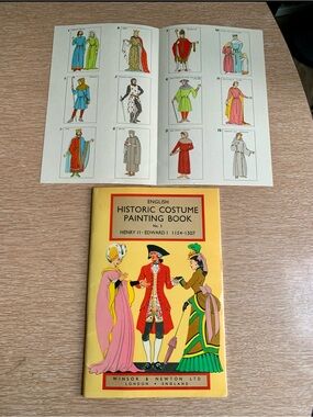 1947 Costume Painting Book